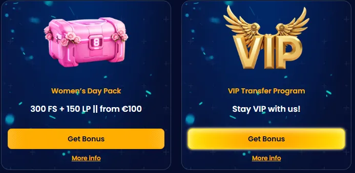 Bonuses and Promotions
